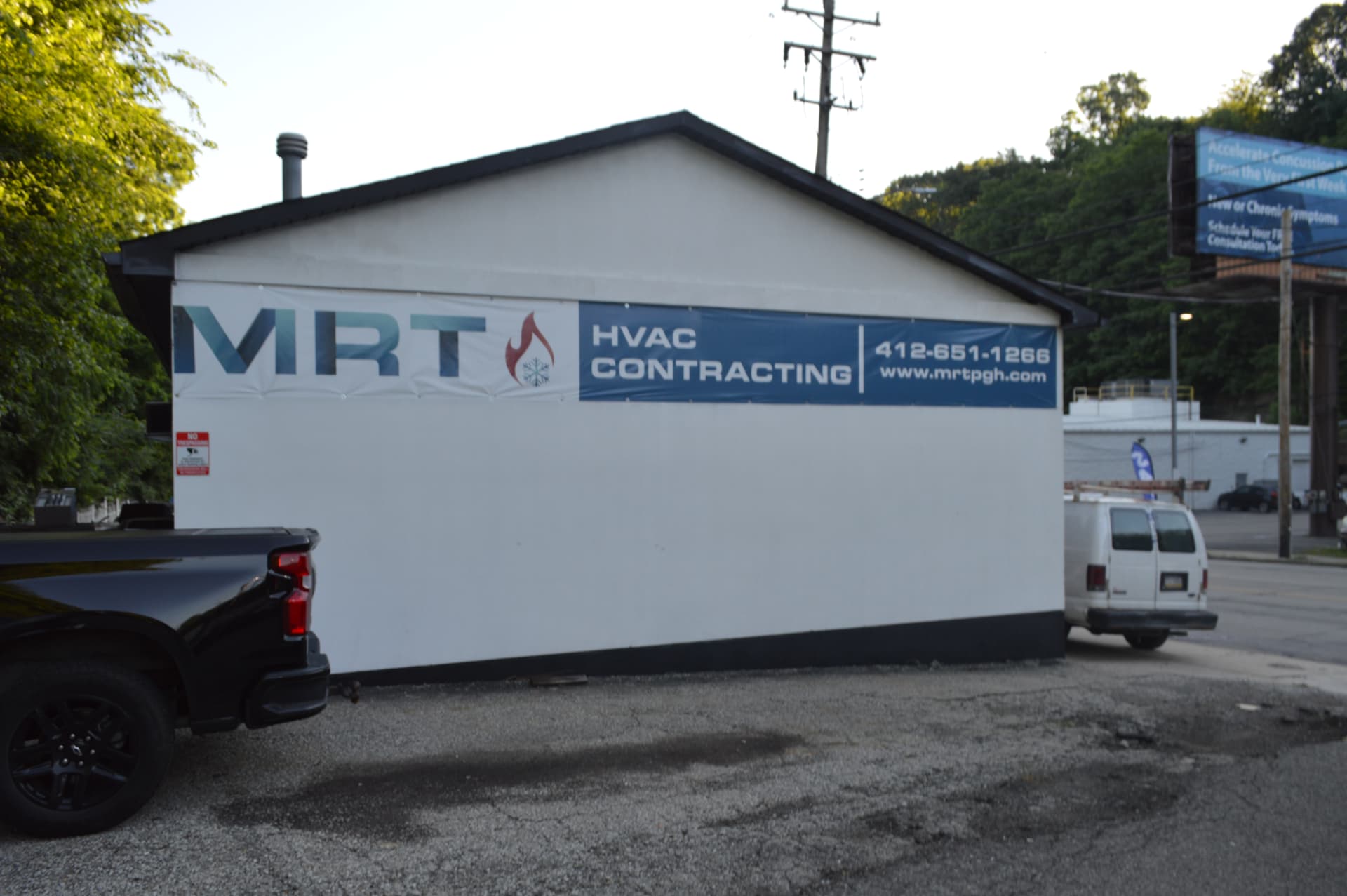 MRT HVAC Contracting building in Pittsburgh