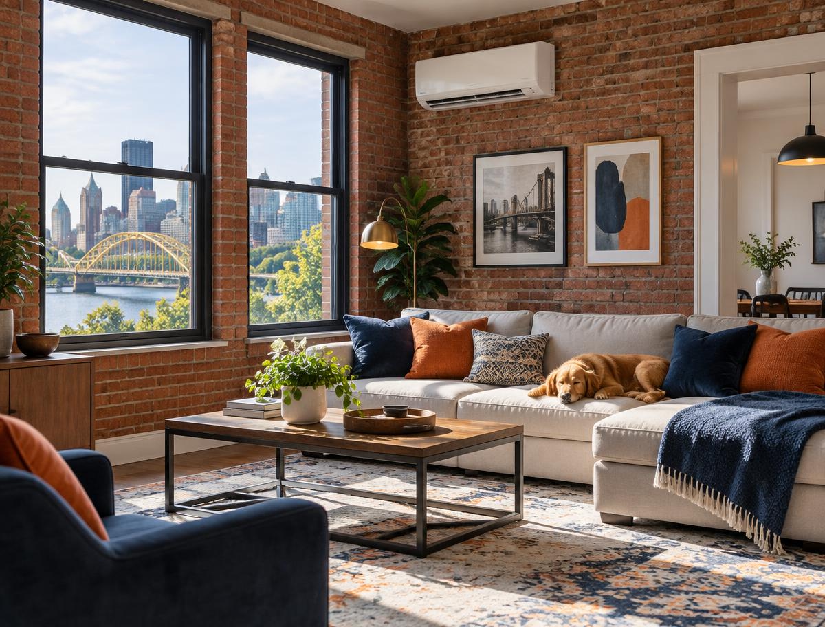 Comfortable Pittsburgh home with an efficient HVAC system